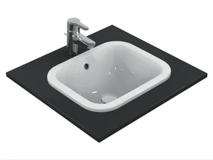 CONNECT 42 x 35 cm - E5055 - Inset rectangular washbasin _ Ideal Standard